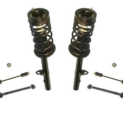 For Chry 300 300M 99-04 Base Rr Spring Struts Sway Bars Low Rr Control Arms 6Pc