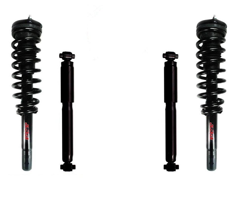 Se adapta a Fusion 10-12 3.0L 10-11 Milan 3.0L puntal de resorte delantero rápido y amortiguadores traseros