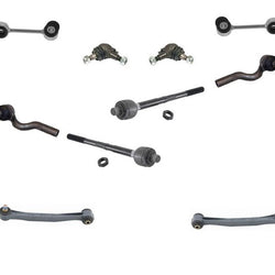 For 96-02 E320 E430 Rear Wheel Drive Only Tie Rods Sway Bar Links Ball Joint 10p
