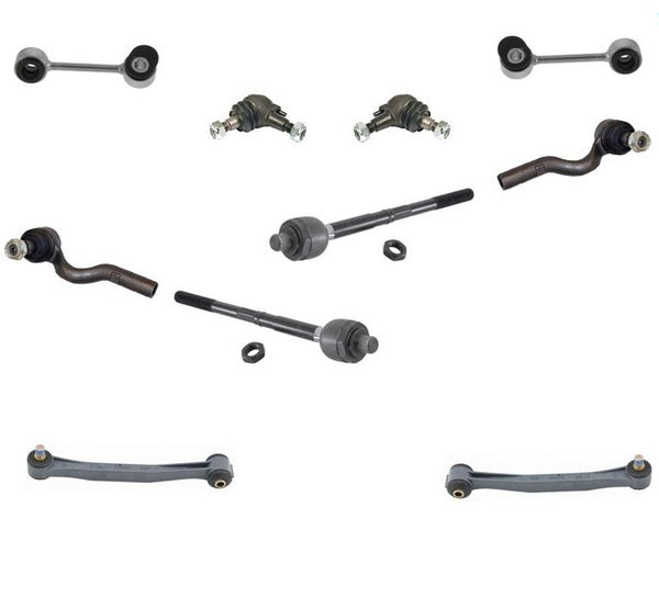 For 96-02 E320 E430 Rear Wheel Drive Only Tie Rods Sway Bar Links Ball Joint 10p