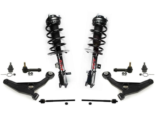 Para 08-10 Sebring Convertible FWD 3.5L V6 Muelle delantero puntal Con brazos 10 piezas