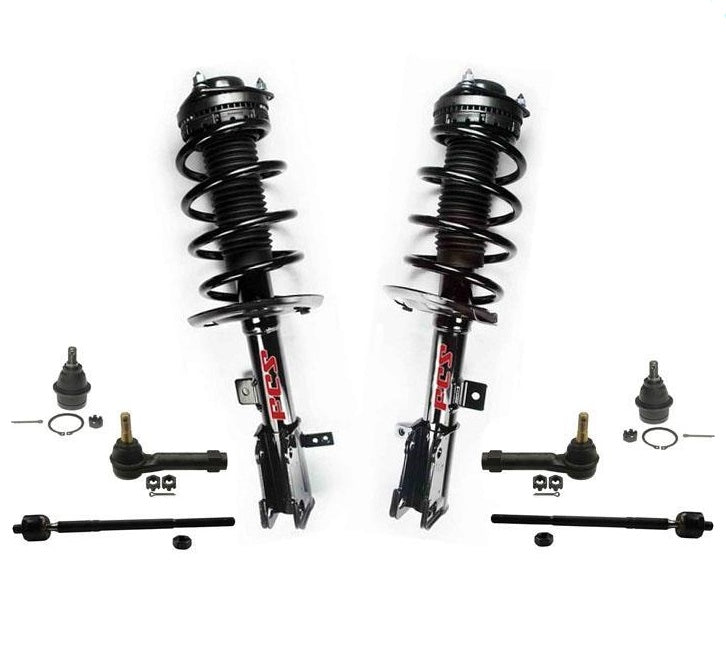 Para 11-14 Chrysler 200 Convertible bobina delantera puntal de resorte juntas de bola Tie 8P