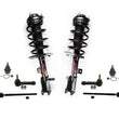 For 11-14 Chrysler 200 Convertible Front Coil Spring Strut Ball Joints Tie Rods