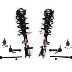 For 11-14 Chrysler 200 Convertible Front Coil Spring Strut Ball Joints Tie Rods