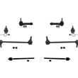 Nuevo Kit de 8 piezas de barra estabilizadora de varillas de amarre de rótula inferior para Dodge Journey 2009-2015