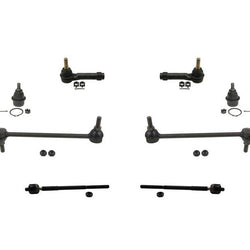 Nuevo Kit de 8 piezas de barra estabilizadora de varillas de amarre de rótula inferior para Dodge Journey 2009-2015