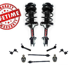 For 05-07 Impreza Sedan AWD 2.5L Front Coil Spring Strut Ball Joints Tie Rd 10P