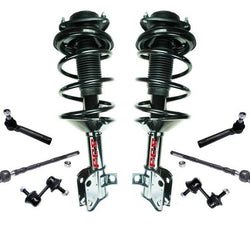 Para 04 Impreza RS Sedan 2.5L Tracción en todas las ruedas F Juntas de bola de puntal de resorte helicoidal 10p