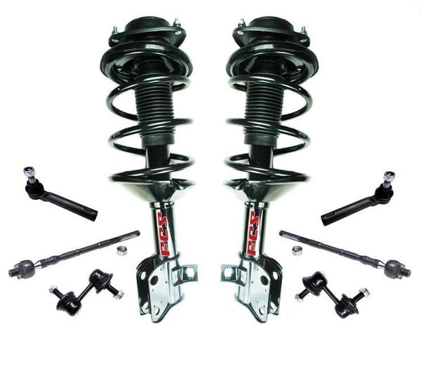 Para 04 Impreza RS Sedan 2.5L Tracción en todas las ruedas F Juntas de bola de puntal de resorte helicoidal 10p