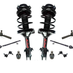 For 2004 Impreza 2.5 TS Wagon Front Coil Spring Strut Ball Joints Tie rods 10p