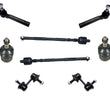 For 02-04 Impreza Sedan Lower Ball Joints Tie Rods Sway Bar Links 8pc Kit