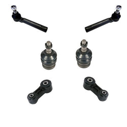 Fits For 03-06 BaJa Lower Ball Joint Outer Tie Rods Sway Bar Links 6Pc Kit
