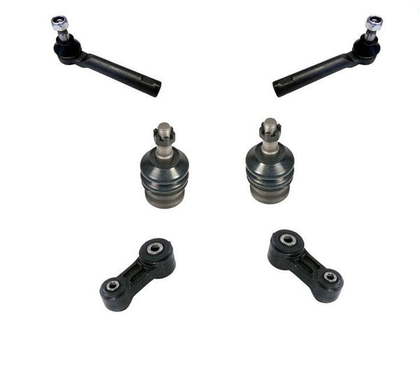 Fits For 03-06 BaJa Lower Ball Joint Outer Tie Rods Sway Bar Links 6Pc Kit