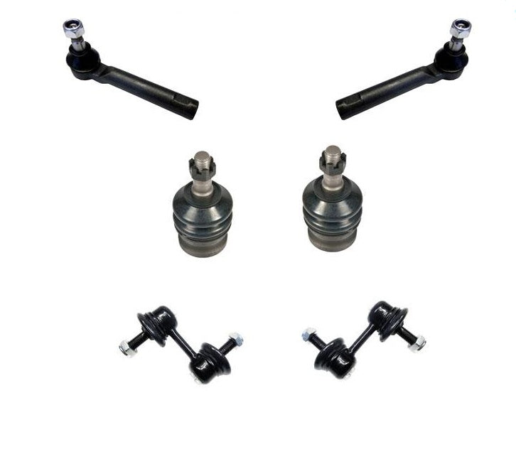 Se adapta a 03-13 Forester rótulas inferiores, varillas de amarre exteriores, eslabones de barra estabilizadora, kit de 6 piezas 