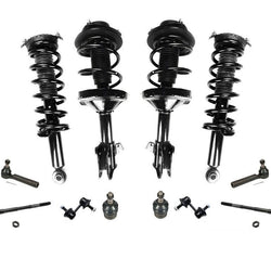 05-09 Legacy Sedan AWD 2.5L F R Spring Strut Mounts Tie Rods Sway Bar links 12pc