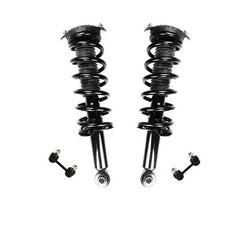 05-09 Legacy L Sedan AWD 2.5L Rr Loaded Coil Spring Struts Sway Bar Links 4Pc