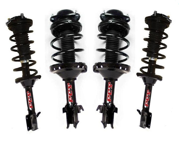For 05-07 Impreza Sedan AWD 2.5L Ft & Rr Coil Spring Strut Assembly's 4P