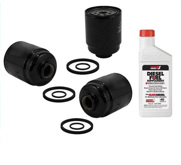 13-18 Ram 2500 35 6.7L Turbo Diesel Fuel Filter Water Separator 3 GF410 4pc