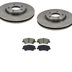 Para rotores delanteros y almohadillas de cerámica Veloster Turbo 13-16 31427 105.16750