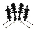 F & R Coil Spring Strut Struts Mount Mounts For 06-14 Ridgeline 4x4 Sway Br 8Pc