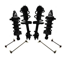 F & R Coil Spring Strut Struts Mount Mounts For 06-14 Ridgeline 4x4 Sway Br 8Pc