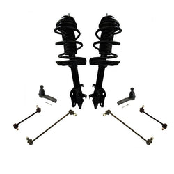 Puntales de resorte helicoidal delantero para Ridgeline 06-14, barra estabilizadora, varillas de amarre, Kit de 8 piezas