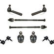 Para 09-13 Forester rótulas inferiores, varillas de tiro interiores y exteriores, enlaces de barra estabilizadora, 8 piezas
