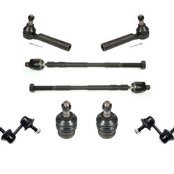 Para 09-13 Forester rótulas inferiores, varillas de tiro interiores y exteriores, enlaces de barra estabilizadora, 8 piezas