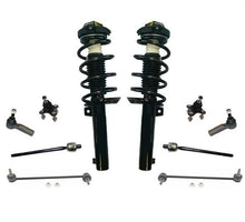 Para 10-14 VW GTi tracción delantera resortes de bobina delantera puntales rótulas corbata 10 piezas