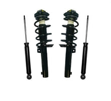 Para 10-14 VW GTi 2.0L tracción delantera resortes de resorte delanteros rr amortiguadores 4 piezas