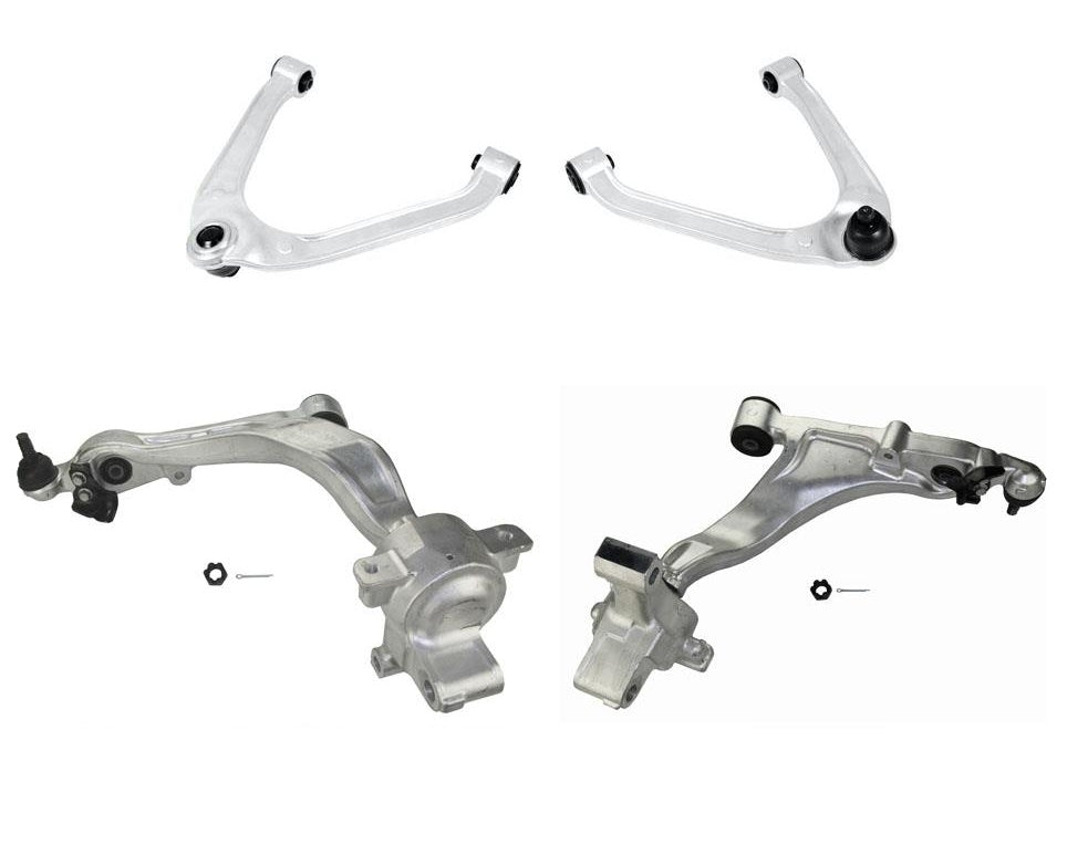 Brazo de control delantero superior inferior con rótulas para Infiniti 2009-2013 FX50 kit de 4 piezas