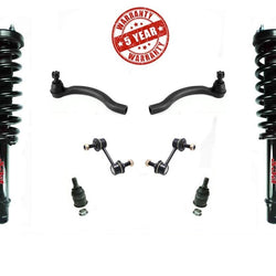 Puntales delanteros completos, rótulas, tirantes y enlaces exteriores para Acura TL 04-08