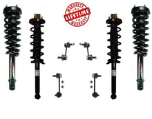 Conjunto completo de puntal delantero y trasero y enlaces de barra estabilizadora para Acura TL 3.2L 04-08