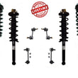 Front & Rear Complete Strut Assembly & Sway Bar Links For Acura TL 3.2L 04-08