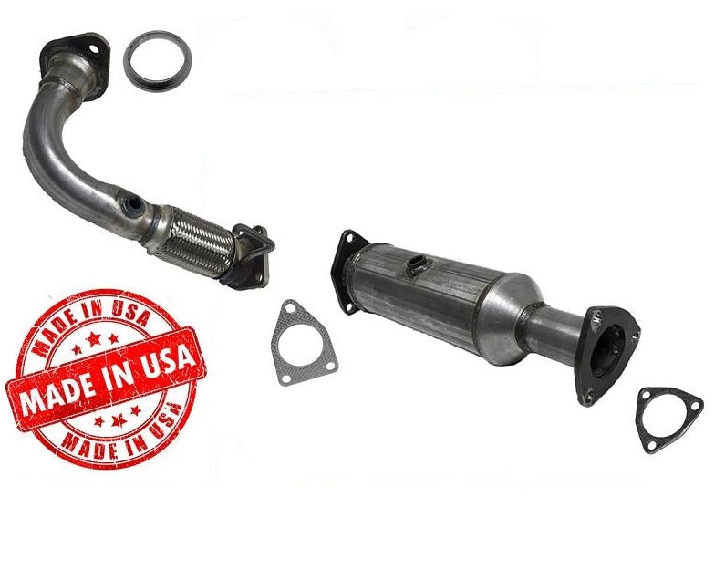 Front Flex Pipe & Catalytic Converter for Acura TSX 2.4L 2004-2008 Made In USA
