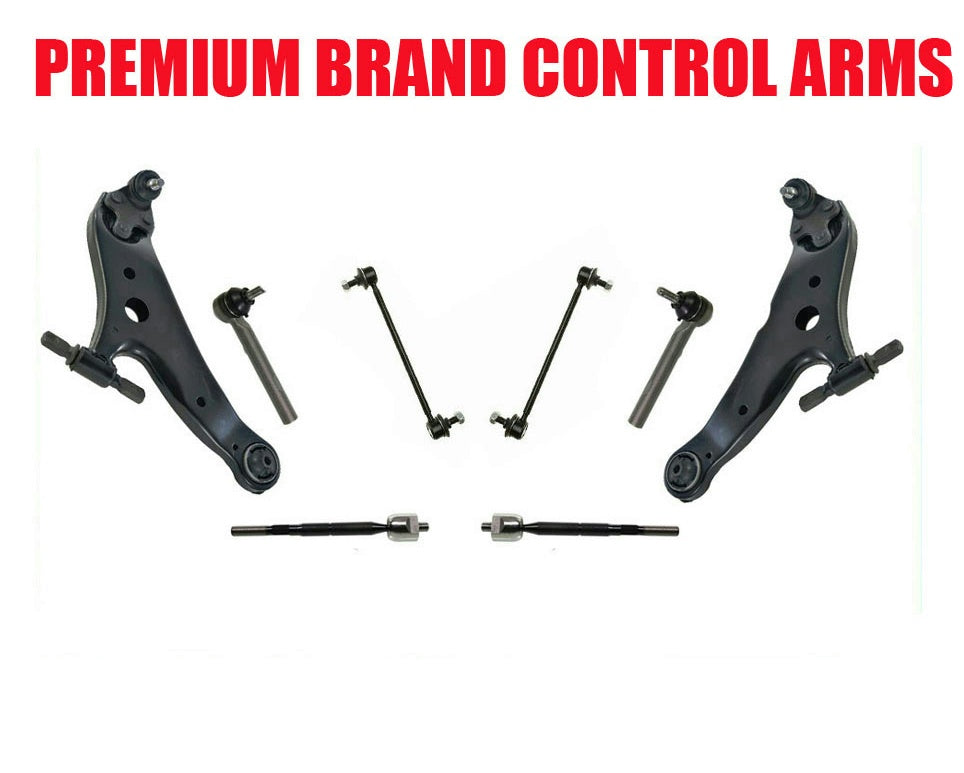 Front Steering Chassis 8pc Kit for Lexus RX350 07-09 w Air Suspension