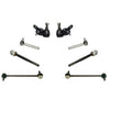 For 04-06 RX330 07-09 RX350 Lower Ball Joints Tie Rods Sway Bar Links 8pc