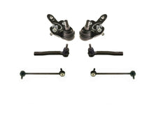 For 09-16 Venza 10-16 RX350 Lower Ball Joints Tie Rods Sway Bar Links 6pc