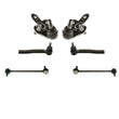 For 09-16 Venza 10-16 RX350 Lower Ball Joints Tie Rods Sway Bar Links 6pc