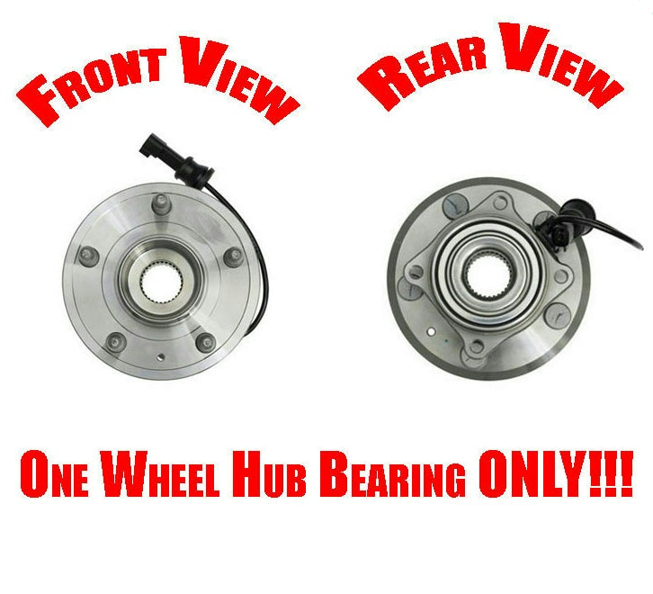 (1) REAR Wheel Bearing Hub Assembly 512440 W ABS Sensor Fits 10-16 Equinox