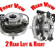 (2) Wheel Bearing Hub Assembly Rear L & R Rear For 09-16 Journey 14-15 Promaster