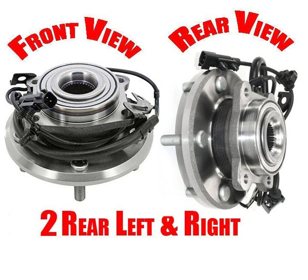 (2) Wheel Bearing Hub Assembly Rear L & R Rear For 09-16 Journey 14-15 Promaster