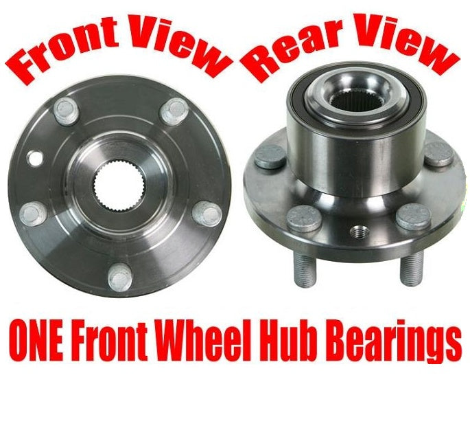 (1) Conjunto de buje y cojinete de rueda 100% nuevo para Land Rover LR2 delantero 08-15