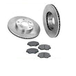 Fits 12-15 Honda Civic EX-L EX Front Brake Rotors & Ceramic Brake Pads