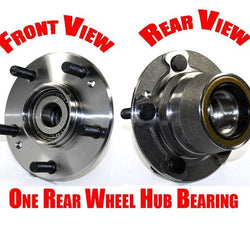 One 100% New Wheel Bearing and Hub for Kia Sedona Rear Without ABS Brakes 02-05