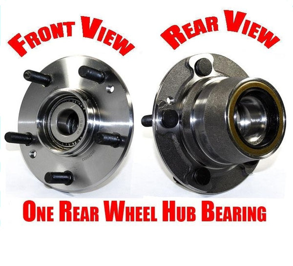 One 100% New Wheel Bearing and Hub for Kia Sedona Rear Without ABS Brakes 02-05