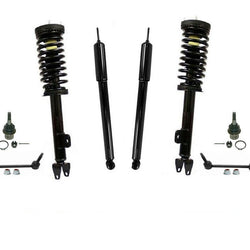 Puntales y amortiguadores de resorte helicoidal para cargador Magnum 05-10 300 RWD V6 Ball J Sway 8 piezas