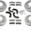 Kit de resorte para zapatas de freno, rotores delanteros y traseros, para Hummer H2 2003-2009