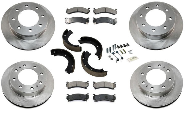 Kit de resorte para zapatas de freno, rotores delanteros y traseros, para Hummer H2 2003-2009