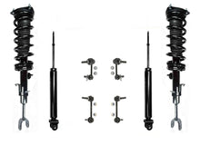 Conjunto de puntal delantero, amortiguadores traseros y enlaces de barra estabilizadora para Nissan 350Z 06-09